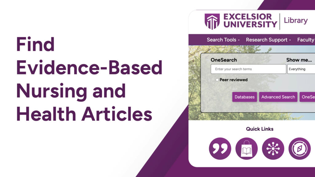 Find Evidence Based Articles